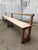 Church Bench in Oak For Sale - Image 4 of 18