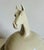 Ceramic Vintage 1990 Unique Studio Pottery Stoneware Horses Head Covered Serving Dish For Sale - Image 7 of 11