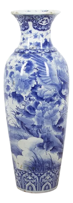 Large Antique Japanese Vase, 1880