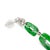 18k White Gold 2.50ct Green Myanmar Jadeite Jade Diamond Dangle Earrings, A Pair For Sale - Image 4 of 7