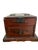 Late 19th Century Antique Asian Rosewood Travel Dressing Box With Mirror For Sale In Raleigh - Image 6 of 12