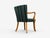 Brown Alfred Christensen Style, Armchair, Bentwood, Fabric, Sweden, 1960s For Sale - Image 8 of 11