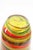 Large Italian Multicolored Swirl Fazzoletto Murano Glass Vase, 1970s For Sale - Image 6 of 7