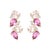 Nina Zhou 4.30ctw Morganite, Pink Tourmaline, and Diamond Freshwater Pearl Convertible Drop Earrings For Sale In Los Angeles - Image 6 of 10