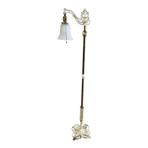 Vintage Cast-Iron Floor Lamp
