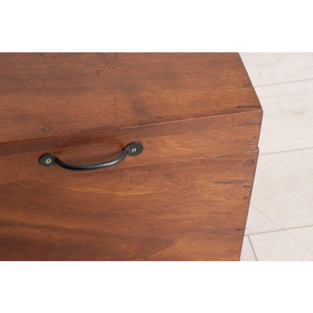 Air Cargo Packing Crate in East African Mahogany For Sale - Image 4 of 13