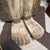 Antique Pair Indonesian Rice Goddesses- Dewi Sri- Handcarved & Handpainted For Sale - Image 10 of 11