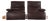 Free Motion Epos 3 Leather Two-Seater Brown Electric Function Sofa from Koinor For Sale