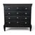 Black Antique Gustavian Chest of Drawers For Sale - Image 8 of 8