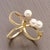 Mikimoto Estate Akoya Pearl Brooch Pin 14k Gold 6 mm M273 This elegant Authentic Mikimoto 14k Gold brooch has 3 Saltwater...