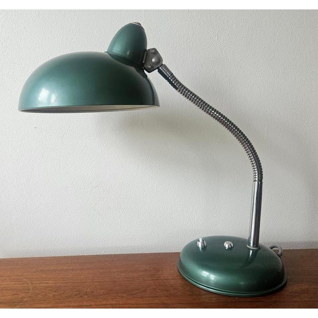 Very rare type, marked, adjustable, nice style of lighting, very good original condition Up to 250V (Europe/UK...