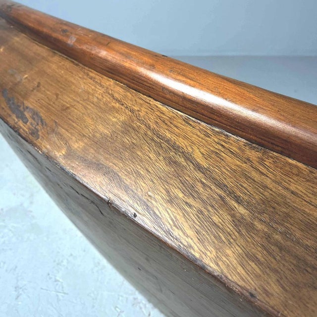 Japanese Wabi Sabi Wooden Model Ikebana Boat, 1940s For Sale - Image 18 of 18