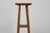 Rustic 1920s English Walnut Faux Bamboo Stand with Rattan Top and Two Shelves For Sale In Atlanta - Image 6 of 12
