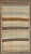 Vintage Turkish Tulu Rug in Soft Neutrals, Cream, Cocoa, and Sky Blue For Sale - Image 9 of 9