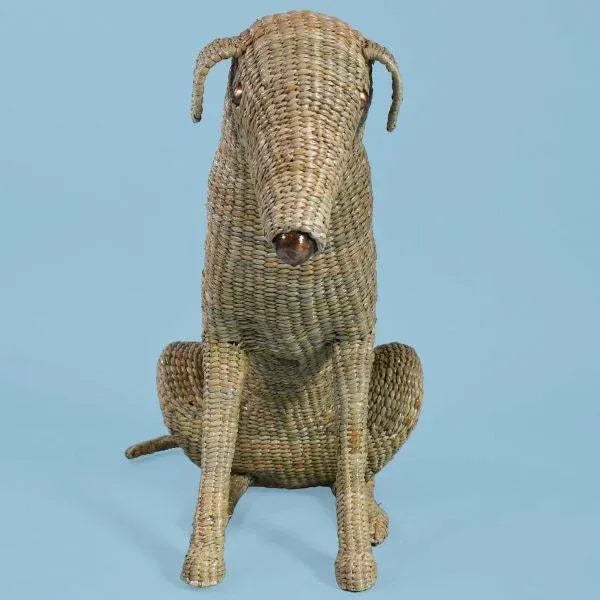 Wood Dog Figure by Mario Lopez Torres For Sale - Image 7 of 8