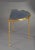 Small Half Moon Table with Bronze Aged Mirror Top from Maison Baguès, 1950s For Sale - Image 6 of 16
