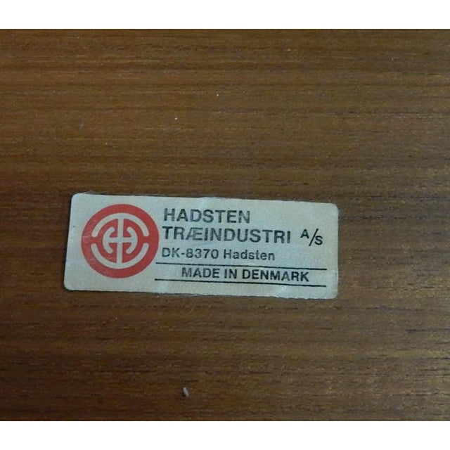 Danish Modern Teak Writing Desk by Andreas Hansen, 1960's Masterpiece W/Roll Top For Sale - Image 9 of 12