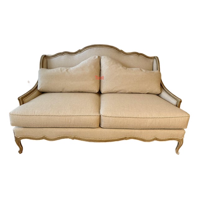 Highland House American-Made French Provincial Settee Sofa For Sale