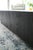 Black Modern Cerused Dark Oak Plinth Coffee Table With Starburst Veneer Top & Brass Inlay For Sale - Image 8 of 12