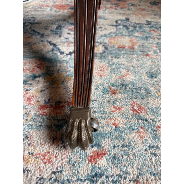 1990s Drop Leaf Sofa Table For Sale - Image 5 of 7