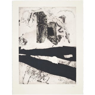 Antoni Clave, Estel Blanc, 1989, Original Signed Engraving For Sale