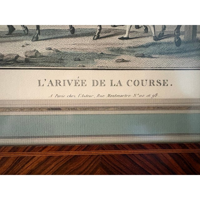 Set of Four French Engravings in Antique Frames, Circa 1870 For Sale - Image 9 of 12