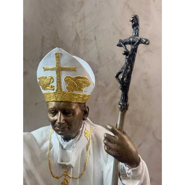 2000 - 2009 Christian Maas, Pope John Paul II, 2005, Bronze For Sale - Image 5 of 14