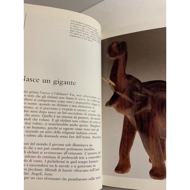 1989 l'Elefante The Elephant Italian Book For Sale - Image 4 of 12