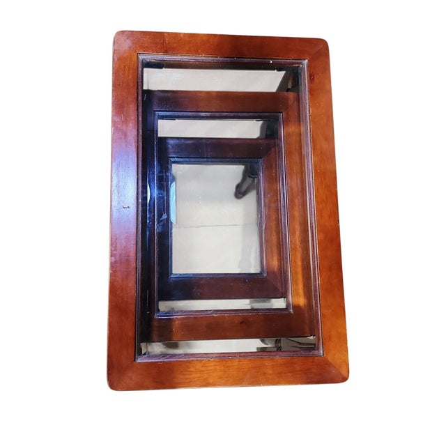 1970s Vintage Rosewood Nesting Tables Trio For Sale - Image 4 of 6