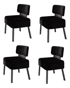 Poney Chairs by Studio Uwe Gaertner, Set of 4