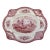 Vintage English Pink Old Britain Castles Johnson Brothers Serving Platter For Sale