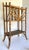 Antique English Burnt Bamboo Tall Magazine Rack For Sale In Los Angeles - Image 6 of 13