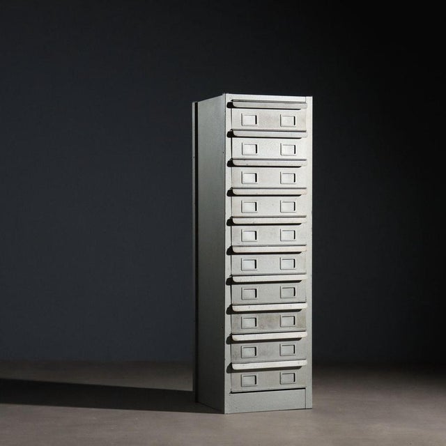 Industrial Filing Cabinet, 1960s For Sale - Image 11 of 11
