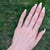 Modern Minimalist Diamond Band With Earth-Mined Diamond Accents in Solid 14k Gold, Size 6.75 For Sale - Image 3 of 8