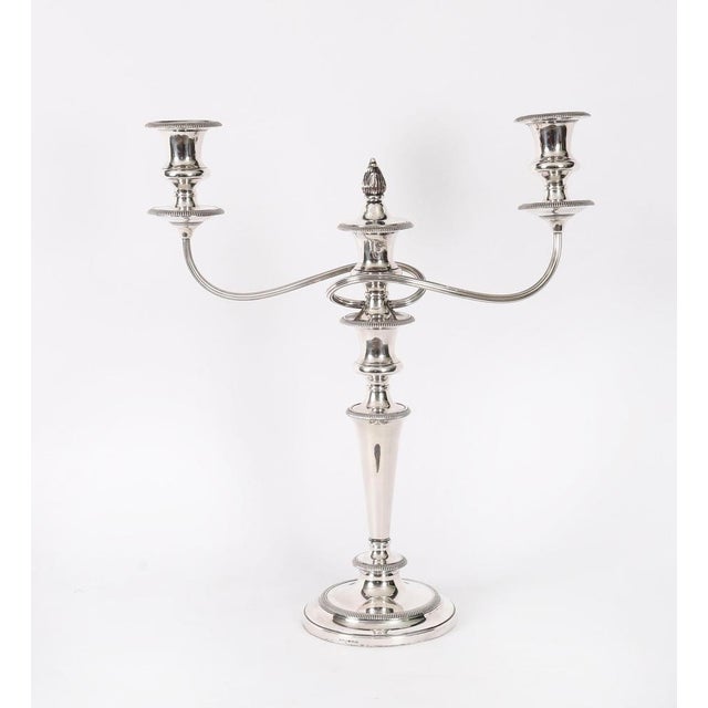 Antique Victorian Three Light Candelabra from Garrard & Co, 1880, Set of 2 For Sale - Image 11 of 18