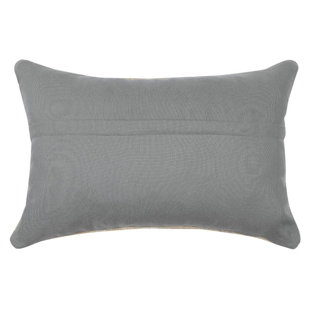 Early 21st Century 20"x20" SET OF 2 - Hand-Woven Kilim Cushion Covers. A pair of Lace Pillow Covers For Sale - Image 5 of 5