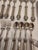 Stunning vintage Vagabond House flatware in the Medici pattern. There are 19 pieces...missing one large spoon or it would...