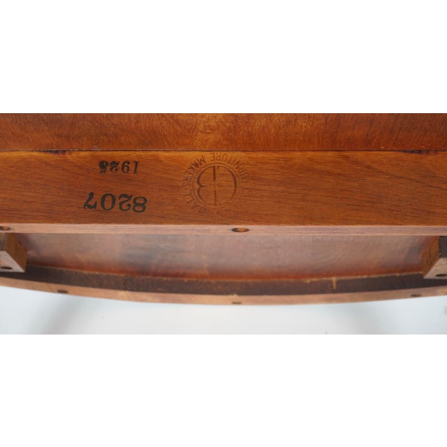 Conant Ball Vintage Russel Wright for Conant Ball Round Maple Coffee Table For Sale - Image 4 of 4