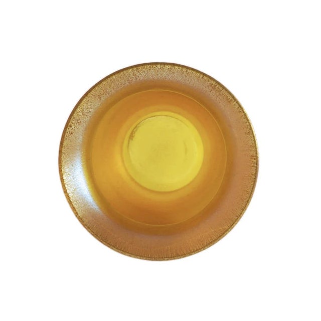 WMF Ikora WMF Art Deco Period Iridescent Gold Art Glass Vase Myra Ikora Circa 1926-1936 Germany For Sale - Image 4 of 9