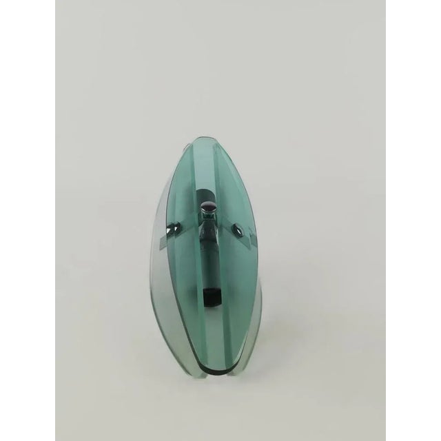 1970s Wall Sconces in Turquoise Glass from Veca, Italy, 1970s, Set of 2 For Sale - Image 5 of 18