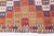 1940s Handmade Flatweave Multi Color Tones Vintage Cicim Kilim For Sale - Image 9 of 11