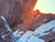 Sudden Drop in Temperature by Judd Mercer | Oil On Panel Rocky landscape with snow and sunset light. For Sale - Image 4 of 5