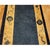 Navy Blue 1920s Antique Blue Open Field Geometric Chinese Peking Handknotted Runner Rug For Sale - Image 8 of 9