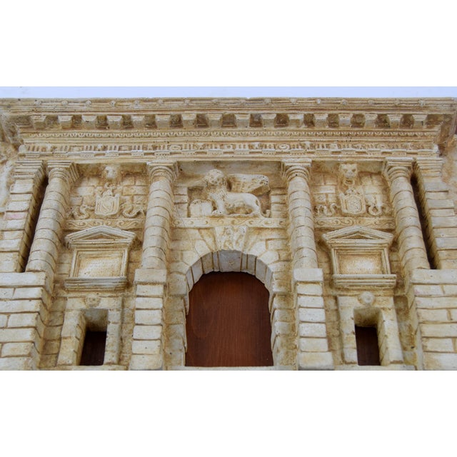 Wood Vintage Facade Model For Sale - Image 7 of 11