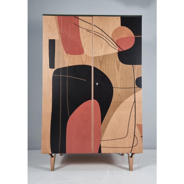 Vintage Wardrobe in Ash, 1970s, in Flawless conditions. Designed 1970 to 1979