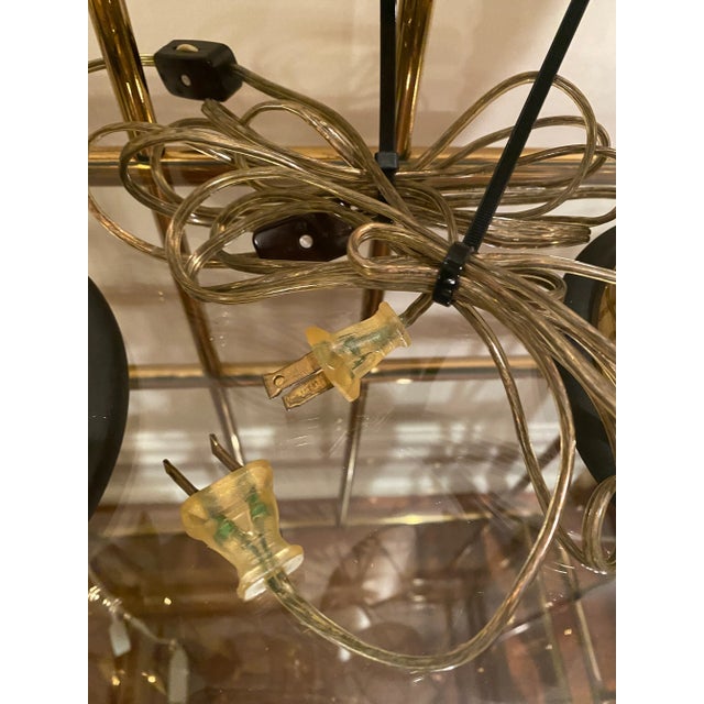 Mid 20th Century Frederick Cooper Hollywood Regency Palm Tree Table Lamps - a Pair For Sale In Chicago - Image 6 of 11