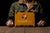 c. 1950s-1960s; Columbia Breweries Inc. - Tacoma, WA Illuminated countertop advertising display in a bold mustard-yellow...