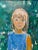 Gleb Savinov, Little Girl in the Garden Flowers, 1990s For Sale - Image 4 of 8