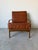 1950’s Mid Century Adrian Pearsall Style Lounge Danish Leather Chair - Made in DenMark For Sale - Image 4 of 18