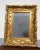 1990s Large 57"Hx45" Vintage Frenchly Carved Gold Wall Mantle Beveled Mirror For Sale - Image 5 of 12